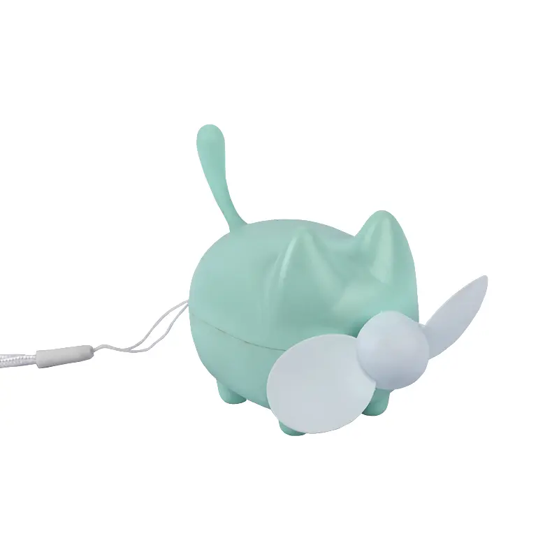 Picture of Mini Cat Ear Rechargeable Fan | Cute Animal Design Portable Fan - 1 piece 