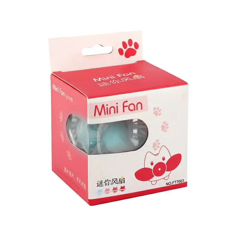 Picture of Mini Cat Ear Rechargeable Fan | Cute Animal Design Portable Fan - 1 piece 