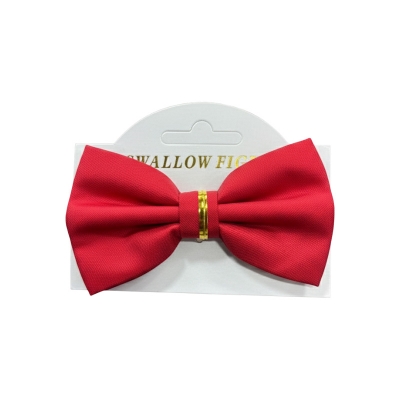 Red Cotton Fashion Bow Tie For Men Raazonline shop bangladeshothoba.com
