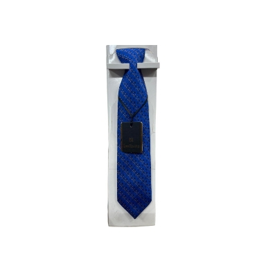 Blue Design Embroidery Formal Neck Tie For Men Raazonline shop bangladeshothoba.com