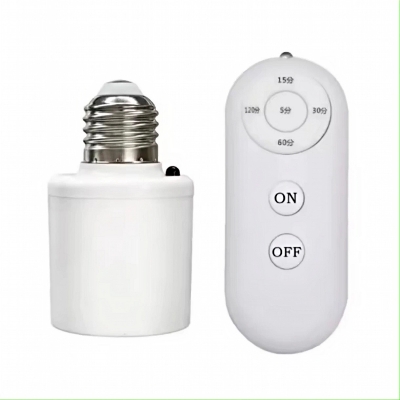 Picture of Wireless Remote Lamp Holder Easy Plug & Play Light Control