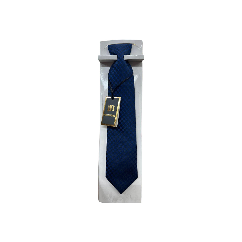 Navy Blue Design Embroidery Formal Neck Tie For Men Raazonline shop bangladeshothoba.com