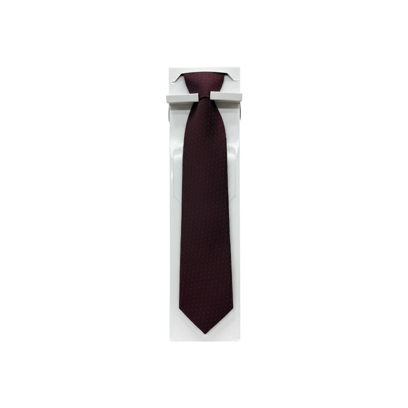 Brown Dot Fashion Formal Neck Tie For Men Raazonline shop bangladeshothoba.com