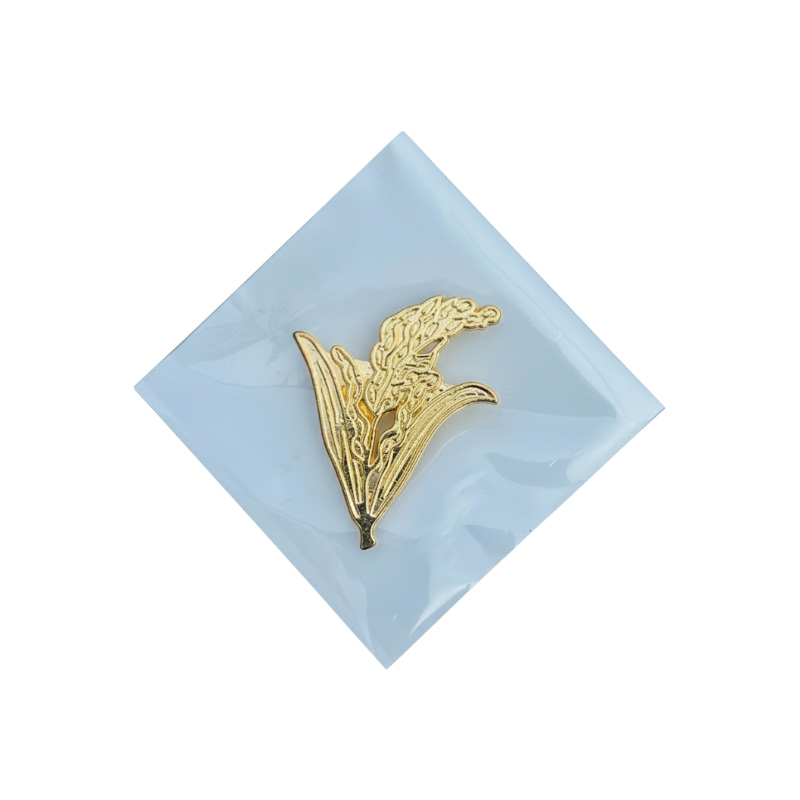 Dhaner Shish Sheaf of Paddy Brooch Suit Lapel Pin For Men And Women Raazonline shop bangladeshothoba.com