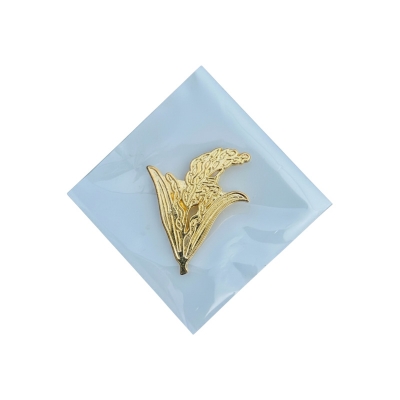 Dhaner Shish Sheaf of Paddy Brooch Suit Lapel Pin For Men And Women Raazonline shop bangladeshothoba.com