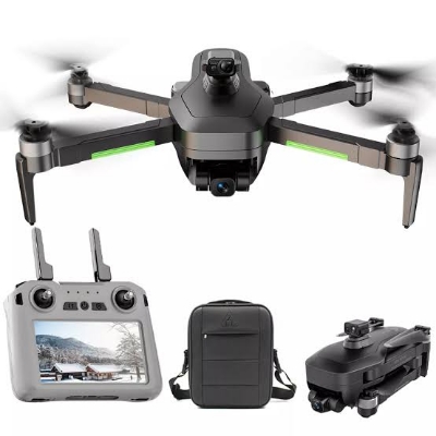 Picture of 193S 3-axis Gimbal 4K Camera Optical Flow Dual Camera 5G WIFI Transmission Stabilizer RC Quadcopter Drone 2 Batteries with RC Touch Display Remote