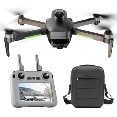 Picture of 193S 3-axis Gimbal 4K Camera Optical Flow Dual Camera 5G WIFI Transmission Stabilizer RC Quadcopter Drone 2 Batteries with RC Touch Display Remote