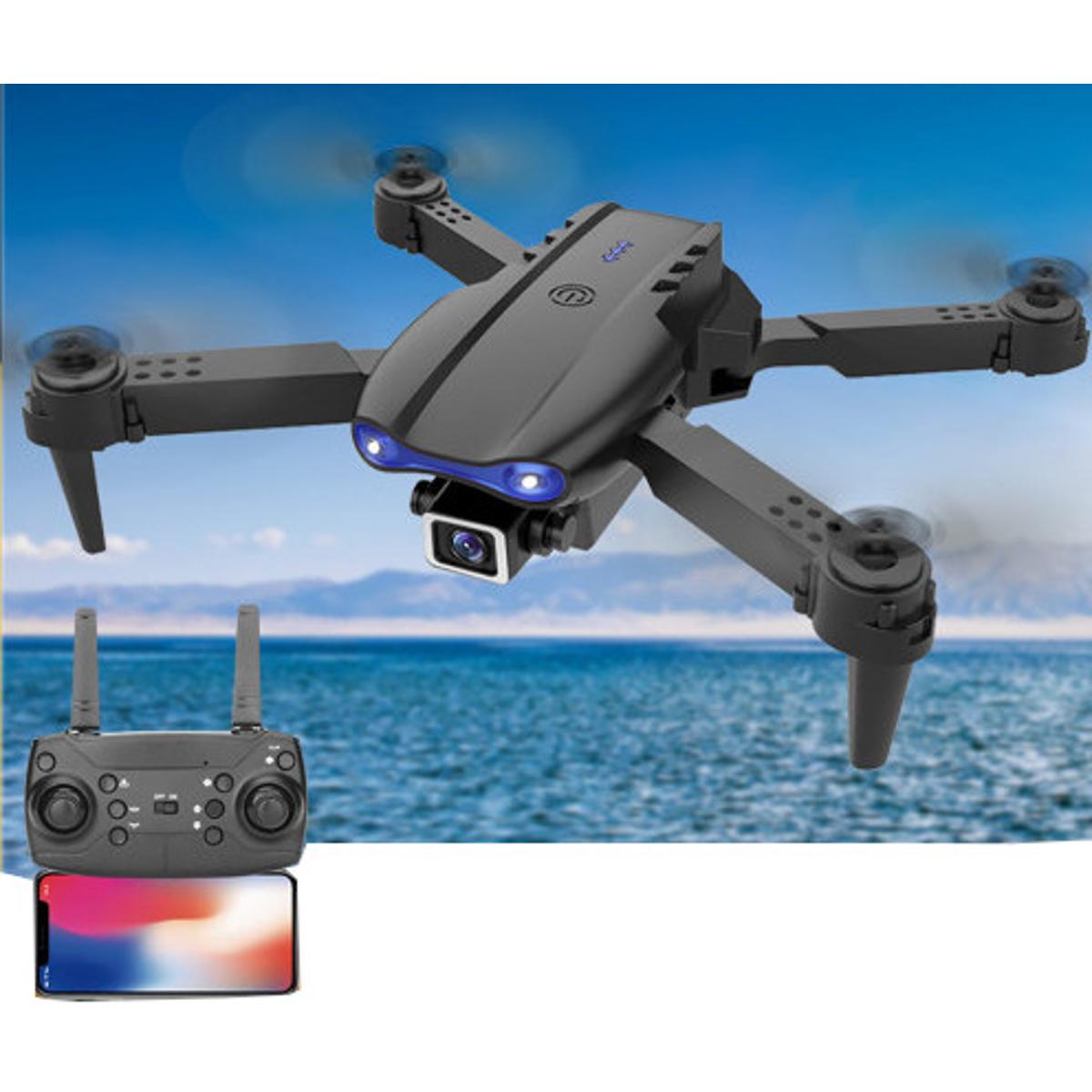 Picture of Optical Flow Obstacle Avoidance WIFI Remote Control Helicopter 4K HD Dual Camera Drone Apps Controlled