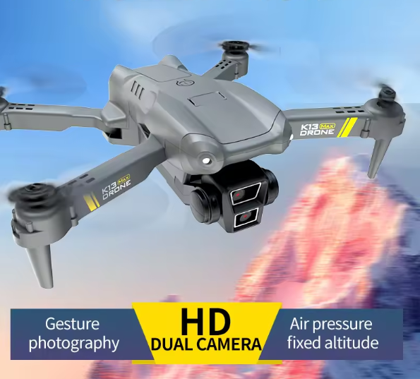 Picture of 2025 Drone 4K Wide Angle Dual Camera Foldable Helicopter WIFI FPV Altitude Hold RC Quadcopter DRONE DH