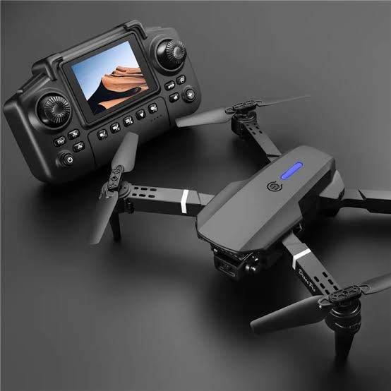 Picture of 2025 4K RC Drone Professional Colorful Light with 1080P Wide Angle HD Camera WIFI FPV Quadcopter Height Hold DRONE DH