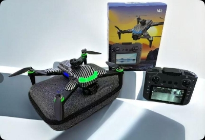 Picture of Drone 4k Profesional HD Camera Obstacle Avoidance Aerial Photography Brushless Motor Foldable Quadcopter(Three 6K Camera)