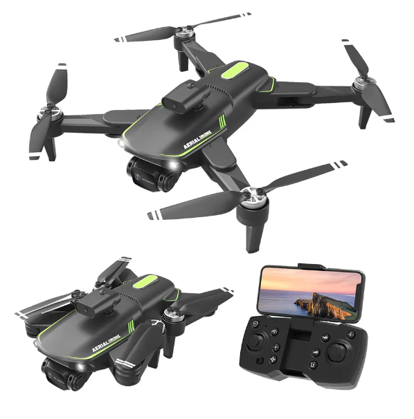 Picture of Drone 4k Dual Cameras Obstacle Avoidance Optical Wifi Fpv Foldable Brushless Helicopter Rc Dron Profesional Quadcopter