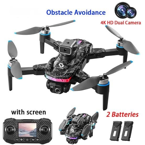 Picture of NEW Brushless Motor Drone 4K HD Professional ESC Dual Camera Optical 2.4G WIFi Obstacle Prevention Quadcopter