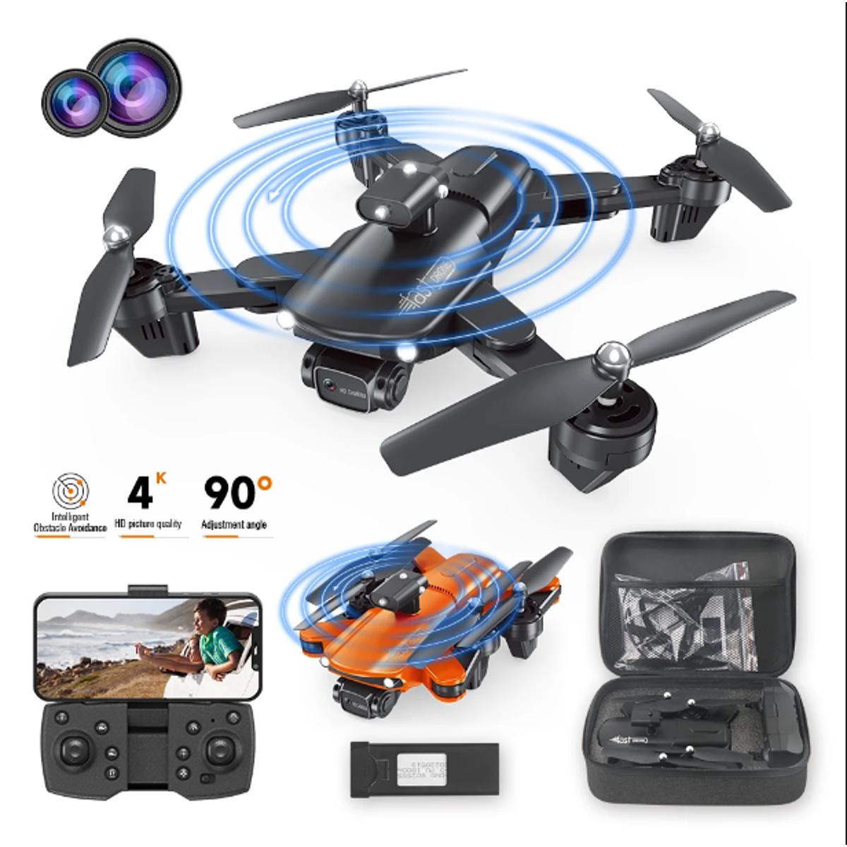 Picture of New RC Drone 4K Professional Dual ESC Camera All-round Obstacle Avoidance Foldable Quadcopter RC Helicopter DRONE