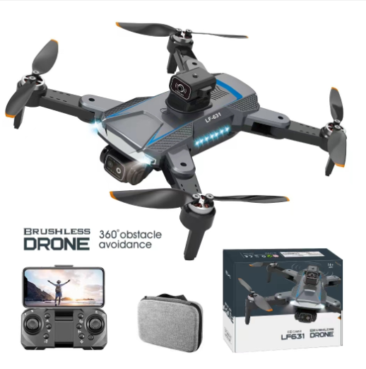 Picture of 2025 NEW Brushless Motor Drone 4K HD Professional ESC Dual Camera Optical 2.4G WIFi Obstacle Prevention Quadcopter