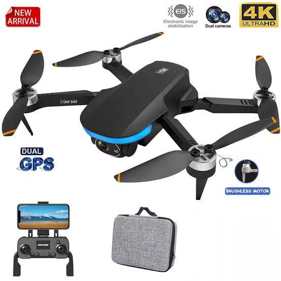 Picture of G.PS Drone 4K Dual Camera Brushless Motor Drone so