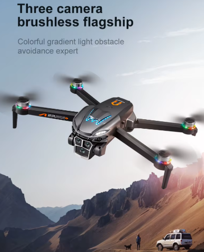 Picture of 2025 4k Drone Professional 3 Camera Drone  Wifi Fpv Fixed Point Hovering Intelligent 50x Video Drone Altitude Optical Avoidance Drone DH