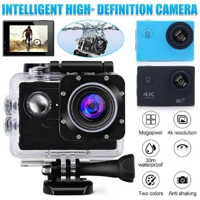 Picture of Ultra HD Action Camera 12MP 2" LCD 30M Waterproof 170D Helmet Bicycle Video Camera Outdoor Sport Camera