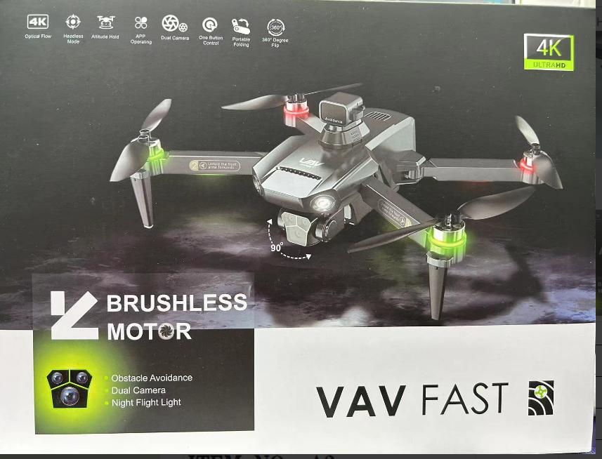 Picture of 4k Dual Hd Camera, Aerial Photography, Wifi, Fpv, Height Holding, Foldable Quadcopter, Helicopter