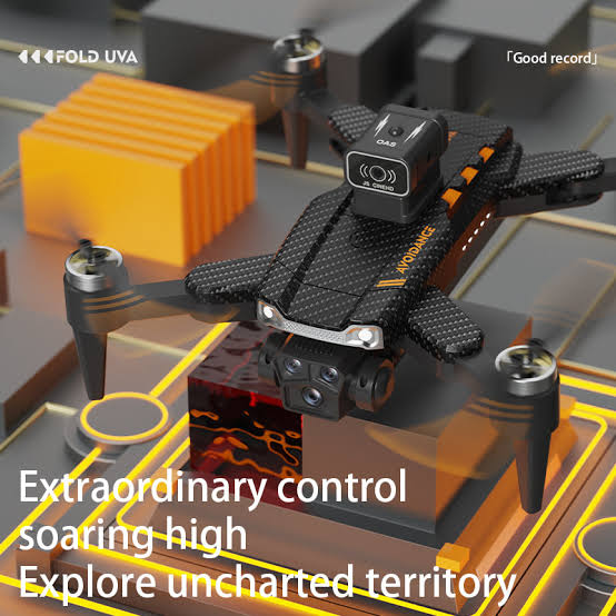 Picture of Drone with 4K Camera for Adults 90° Rotatable 6K/4K Dual HD Camera 50 Mins Long Flight Time 5GHz FPV Quadcopter