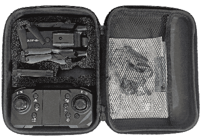 Picture of 4K WIFI FPV Drone Dual Full HD Camera Dual Battery Dual Brush Foldable RC Qudcopter with Headless Mode, Altitude Hold, Storage Bag, Drone Camera, Camera Drone, Mini Drone Camera, Drone Camera