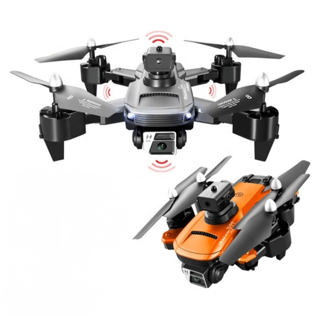 Picture of Drone 4K Dual Camera RC Quadcopter Gesture Hold Mode 4 Side Obstacle Avoidance Sensor Foldable RC Quadcopter Drone Double Battery
