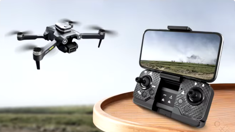 Picture of G.P.S Drone 4K Ultra HD Professional Dual HD Camera Obstacle Avoidance Brushless Motor Foldable Quadcopter Drone bv