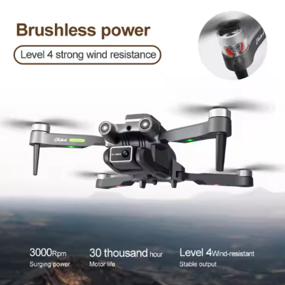 Picture of G.P.S Drone 4K Ultra HD Professional Dual HD Camera Obstacle Avoidance Brushless Motor Foldable Quadcopter Drone bv