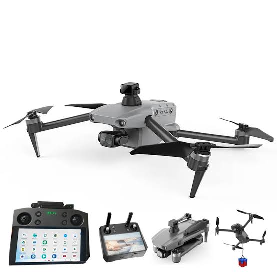 Picture of With Android Remote G.P.S Drone with 4K Camera for Adults, Dual Camera 5G WiFi FPV Live Video Drone 25mins Flight Time,Brushless Motor, Easy Auto Return Home, Follow Me and Outdoor Carrying Case