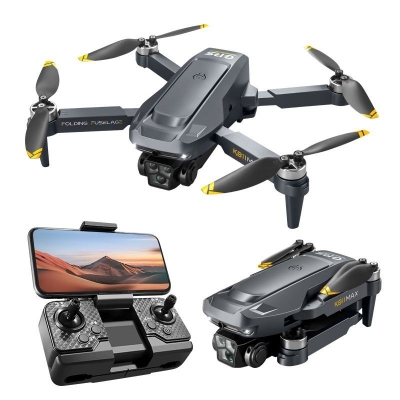 Picture of G.P.S Drone with 4K Camera for Adults 90° Rotatable 4K Dual HD Camera Long Flight Time 5GHz FPV Quadcopter DG