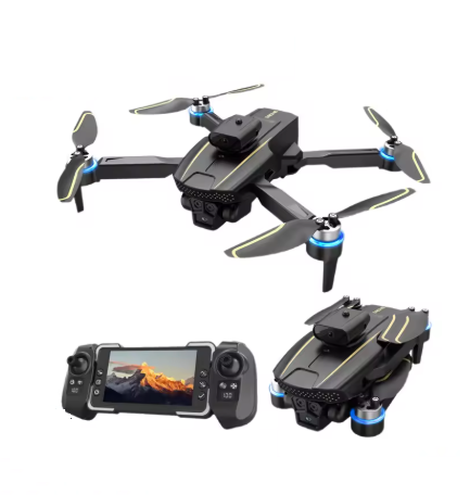 Picture of Adjustable Display RC Remote Drone Professional 360° Dornes 5G Obstacle Avoidance with Camera Foldable Helicopter with HD Camera with 4.5 Inch Screen sg