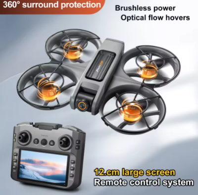 Picture of 4.5"inch Dsiplay Remote Drone with 90° Adjustable Electric Camera 8K HD WiFi Light Flow Pocket Drone Obstacle Avoidance RC Quadcopter sg