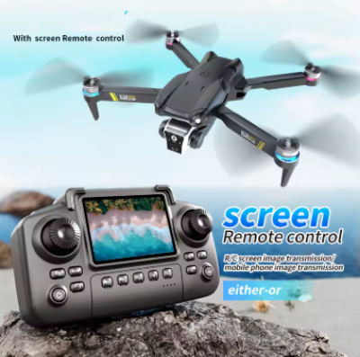 Picture of Display Remote Control RC Drone Professional 4K HD Camera WIFI FPV Altitude Hold Gesture Photography Quadcopter Screen Remote Control sg