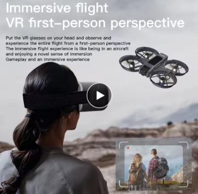 Picture of Full Screen VR Control Drone, 8K Professional Camera, HD Aerial Photography, Omnidirectional Dual Camera Obstacle Avoidance sg