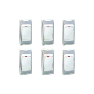 Picture of Super Model Piano Switch Electric Switch. 6 piece Switch