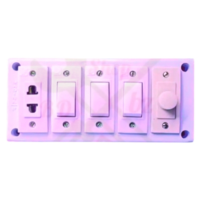 Picture of Electric Switch Board with socket & Regulator (Changeable)