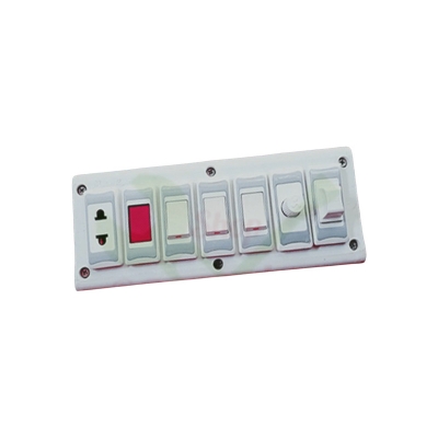 Picture of Electric Switch Board (Combo) With Switch, Socket, Indicator & Regulator