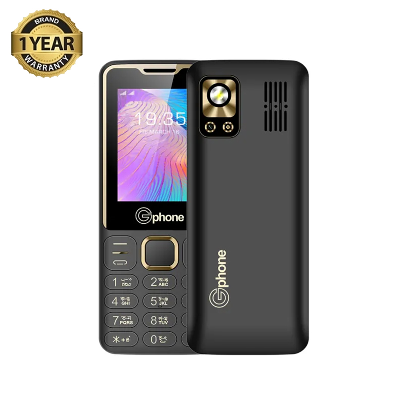 Gphone Gp 24 with Dual Torch and Long lasting 3500 mAh Battery Feature Phone Official Mobile Phones eStoreonline shop bangladeshothoba.com