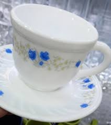 Picture of 126 Pcs Pyrex Opal Glassware White Oven Save Dinner Set - Dinner Set