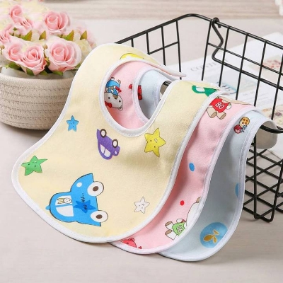 Picture of Waterproof Cotton Baby Dining Bib /Baby Neck Bib _1pcs