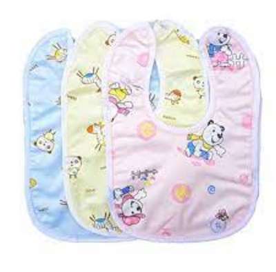 Picture of Waterproof Cotton Baby Dining Bib /Baby Neck Bib _1pcs