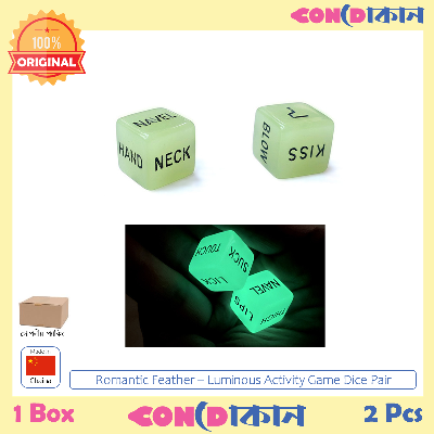 Picture of Romantic Fun Stuff - Luminous Activity Game Dice Pair