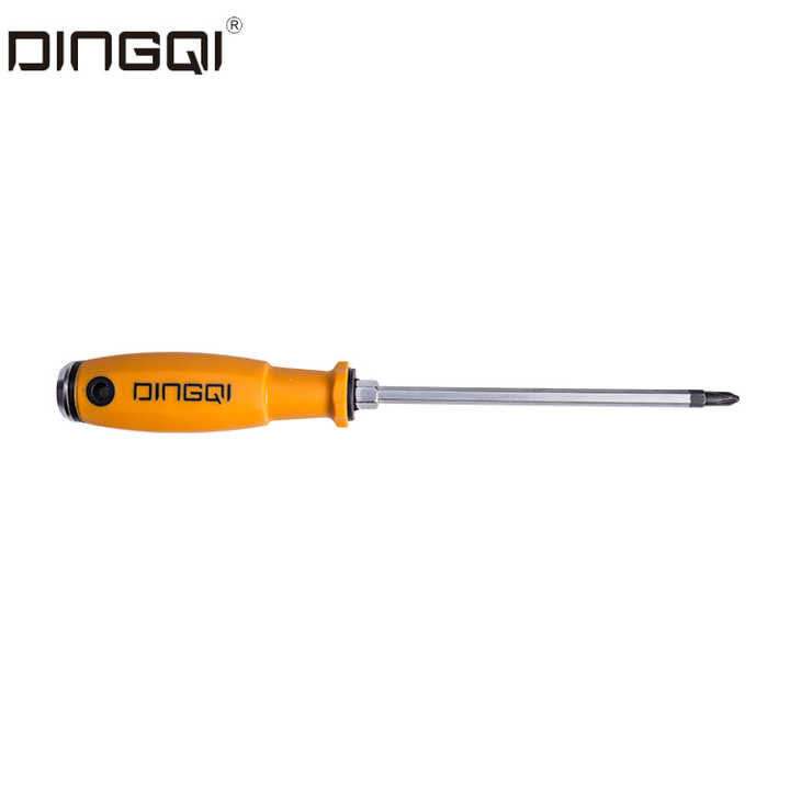 Picture of DingQi 6" inch Soft Handle Mini Crv Philips Screwdriver  (+)  Insulated Magnetic Screwdriver-68006
