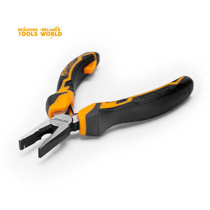 Picture of DINGQI 5 Inch Hand Tools Wire Cutters Cutting Pliers Nipper Anti-Slip Rubber Mini Diagonal Pliers-21001