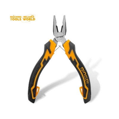Picture of DINGQI 5 Inch Hand Tools Wire Cutters Cutting Pliers Nipper Anti-Slip Rubber Mini Diagonal Pliers-21001