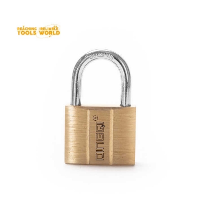 Picture of Dingqi 50mm Shackle Safety Lockout Padlock Custom Copper with Master Key-151050