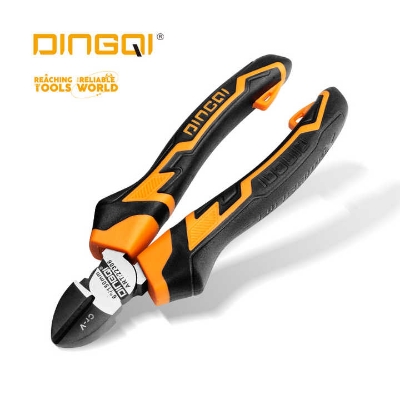 Picture of DingQi Professional Multi Purpose Tool Set Chrome Vanadium 6" Diagonal Wire Cutting Pliers for Wires-22306