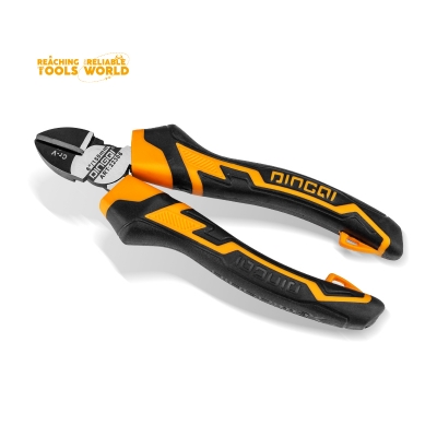 Picture of DingQi Professional Multi Purpose Tool Set Chrome Vanadium 6" Diagonal Wire Cutting Pliers for Wires-22306