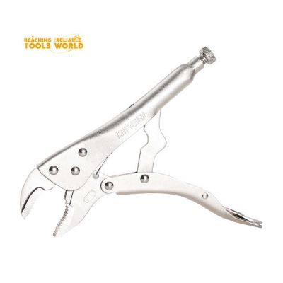 Picture of DINGQI 10 Inch High Quality Straight Jaw Locking Pliers CRV Vise Grip Locking Pliers-BG01101