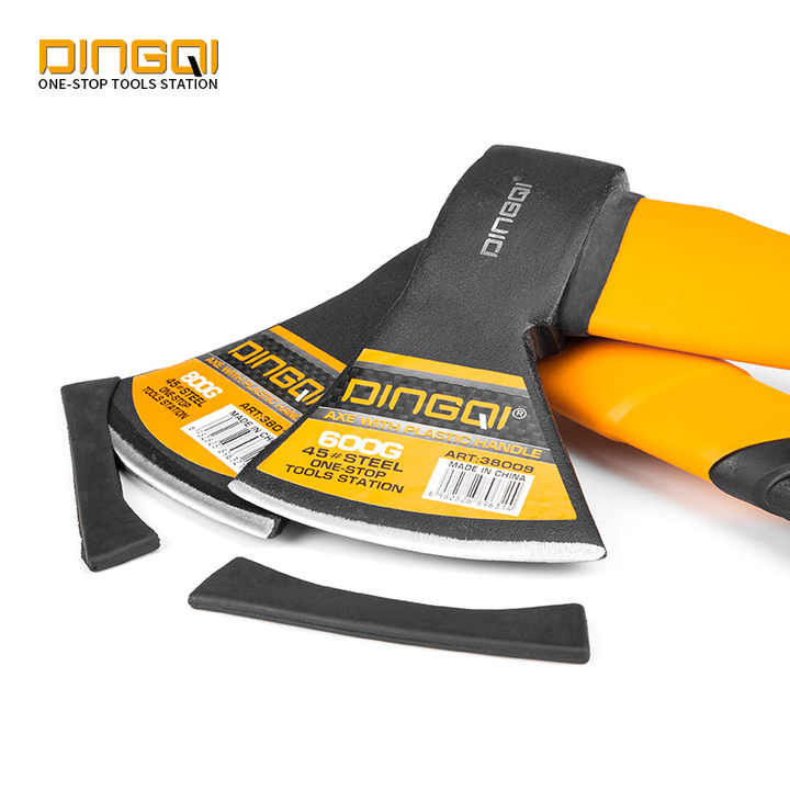 Picture of DINGQI High Carbon Steel 600Gram Steel Polished Head Plastic Handle Durable Wood Cutting-38009